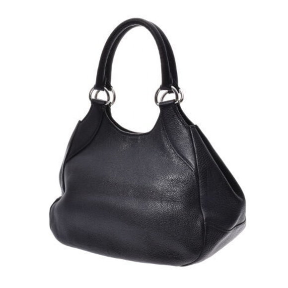 Prada black leather shoulder bag - Picture 2 of 12